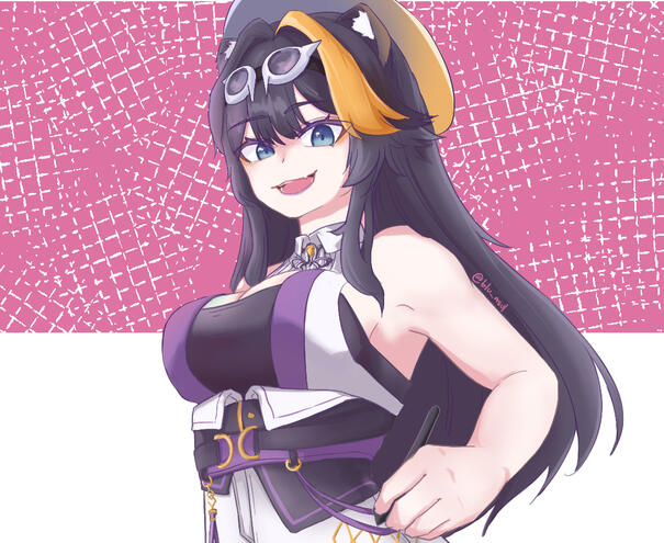 HoloEN Raora Panthera - Ina Color Palette