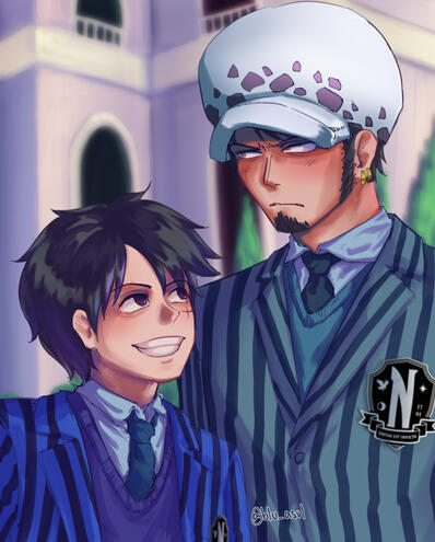 Luffy and Law Halloween 2025