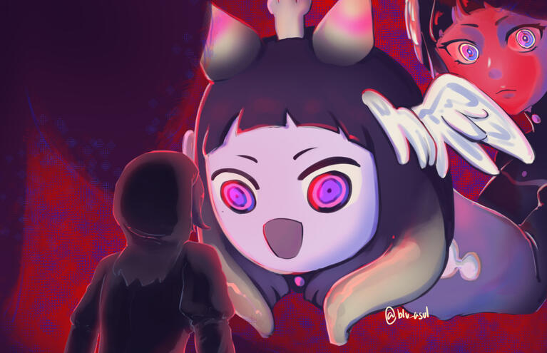 HoloEN Ina Tako Takover Fan Art