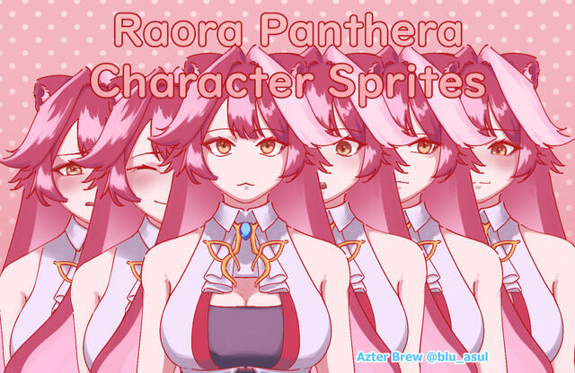 Raora Panthera Bust-Up Sprites